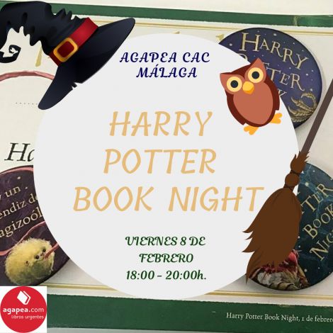 Agapea se convierte en Hogwarts en la Harry Potter Book Night