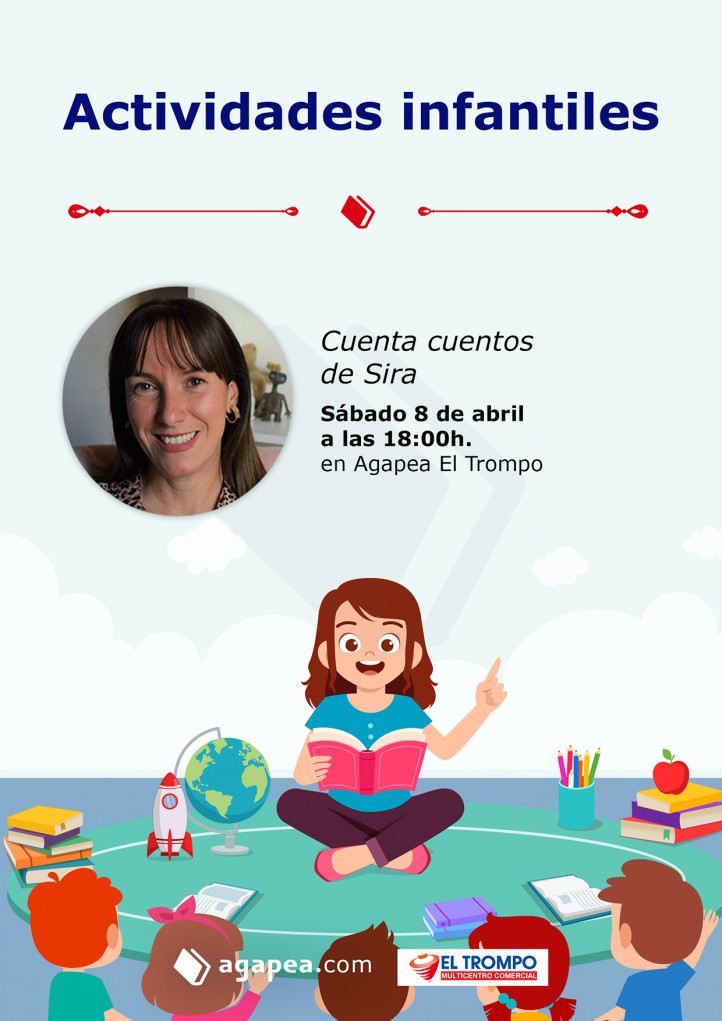 Cuenta cuentos en El Trompo con Sira 8 de abril a las 18:00