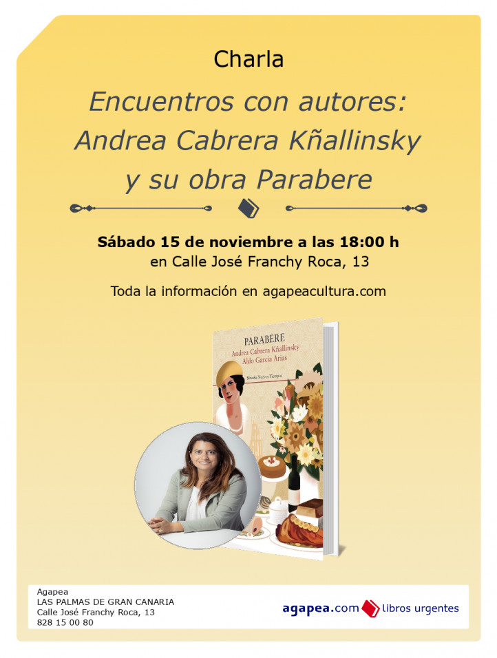 Encuentros con autores: Más allá de los libros. En Agapea de Las Palmas de Gran Canaria